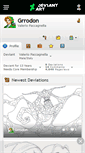 Mobile Screenshot of grrodon.deviantart.com