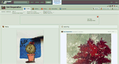 Desktop Screenshot of dot-desperation.deviantart.com