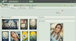 Desktop Screenshot of cimra.deviantart.com