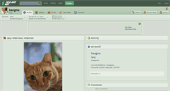Desktop Screenshot of bangme.deviantart.com