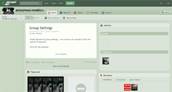 Desktop Screenshot of anonymous-models.deviantart.com