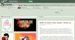 Desktop Screenshot of kari-maxrock.deviantart.com