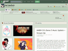 Tablet Screenshot of kari-maxrock.deviantart.com