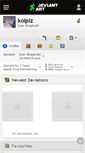 Mobile Screenshot of kolplz.deviantart.com