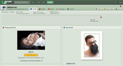 Desktop Screenshot of jabberwoc.deviantart.com
