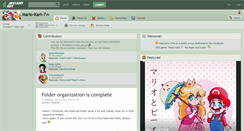 Desktop Screenshot of mario-kart-7.deviantart.com