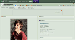 Desktop Screenshot of missingsunshine.deviantart.com