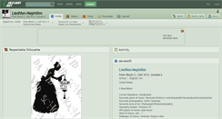 Desktop Screenshot of liedvon-nephilim.deviantart.com