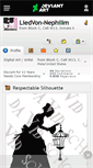 Mobile Screenshot of liedvon-nephilim.deviantart.com