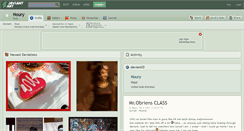 Desktop Screenshot of noury.deviantart.com