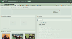 Desktop Screenshot of catastrophic-drag.deviantart.com