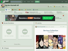 Tablet Screenshot of naruto-uzumaki-60.deviantart.com