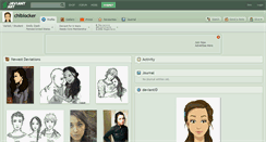 Desktop Screenshot of chiblocker.deviantart.com