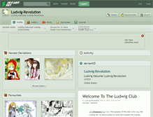 Tablet Screenshot of ludwig-revolution.deviantart.com