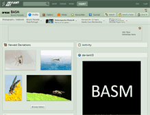 Tablet Screenshot of basm.deviantart.com