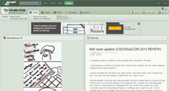 Desktop Screenshot of konata-ninja.deviantart.com