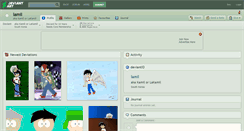 Desktop Screenshot of lamil.deviantart.com
