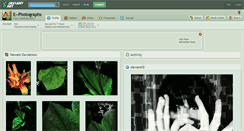 Desktop Screenshot of e--photographs.deviantart.com