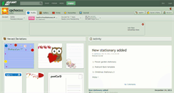 Desktop Screenshot of cpchocccc.deviantart.com