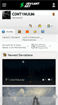 Mobile Screenshot of c0nt1nuum.deviantart.com