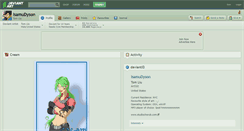 Desktop Screenshot of isamudyson.deviantart.com