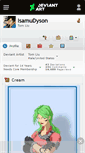 Mobile Screenshot of isamudyson.deviantart.com