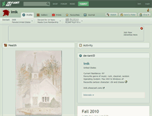 Tablet Screenshot of imik.deviantart.com
