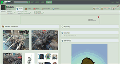 Desktop Screenshot of fatduck.deviantart.com