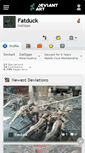 Mobile Screenshot of fatduck.deviantart.com