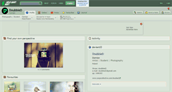 Desktop Screenshot of doubbled.deviantart.com