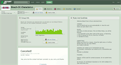 Desktop Screenshot of bleach-oc-characters.deviantart.com