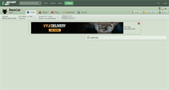 Desktop Screenshot of biackcat.deviantart.com