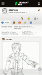Mobile Screenshot of marxus.deviantart.com