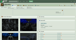 Desktop Screenshot of o85cur3d.deviantart.com