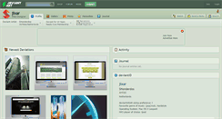 Desktop Screenshot of jixar.deviantart.com