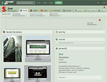Tablet Screenshot of jixar.deviantart.com