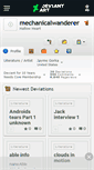 Mobile Screenshot of mechanicalwanderer.deviantart.com