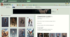 Desktop Screenshot of bayanghitam.deviantart.com