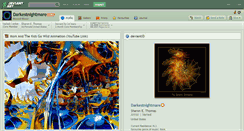 Desktop Screenshot of darkestnightmare.deviantart.com