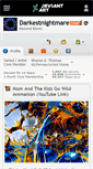Mobile Screenshot of darkestnightmare.deviantart.com