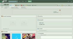 Desktop Screenshot of mah-ree.deviantart.com