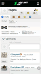 Mobile Screenshot of nupho.deviantart.com