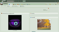Desktop Screenshot of caelamus.deviantart.com