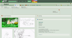 Desktop Screenshot of hectorni.deviantart.com