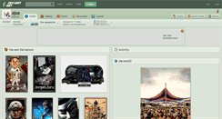 Desktop Screenshot of djlot.deviantart.com