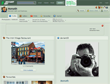 Tablet Screenshot of morsoth.deviantart.com