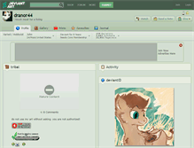 Tablet Screenshot of dranor44.deviantart.com