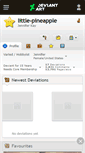 Mobile Screenshot of little-pineapple.deviantart.com