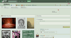 Desktop Screenshot of darkborne.deviantart.com