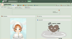 Desktop Screenshot of cookie-heart.deviantart.com